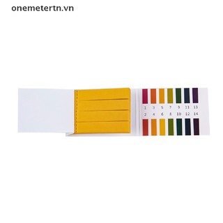 onemetertn  80 Strips/pack PH Test Strips Full PH Meter PH Controller 1-14st Indicator Litmus Tester Paper Water Soilsg Kit Factory  VN