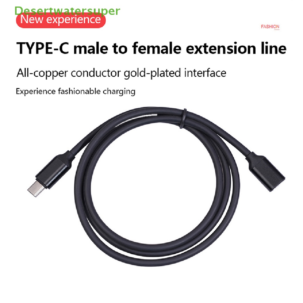 Dây Cáp Nối Dài 3A 60W Usb Type c Male Sang Female