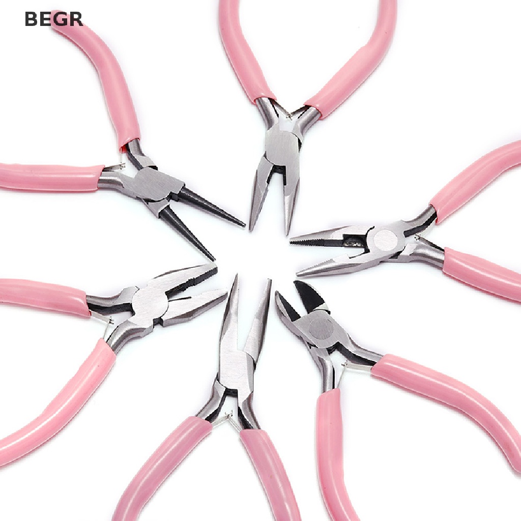 Kìm Cắt Hạt Làm Trang Sức Thủ Công Mini Mũi Tròn Cách Điện vn