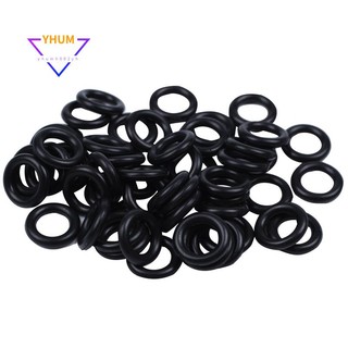 50 pieces black Nitrile rubber O Ring Seals Washers 12 mm x 2,5 mm x 7 mm