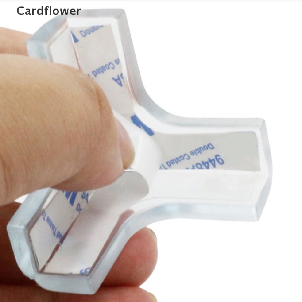 Bộ 4 Miếng Bọc Cạnh Bàn Bằng Silicon Mềm Trong Suốt Chống Va Chạm Bảo Vệ An Toàn Cho Bé