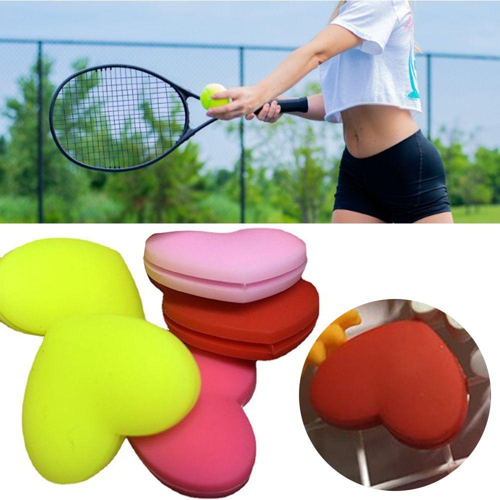 MUVAKO Set 10 Phụ Kiện Giảm Sốc Chuyên Dụng Cho Vợt Tennis Chất Liệu Silicon Mềm