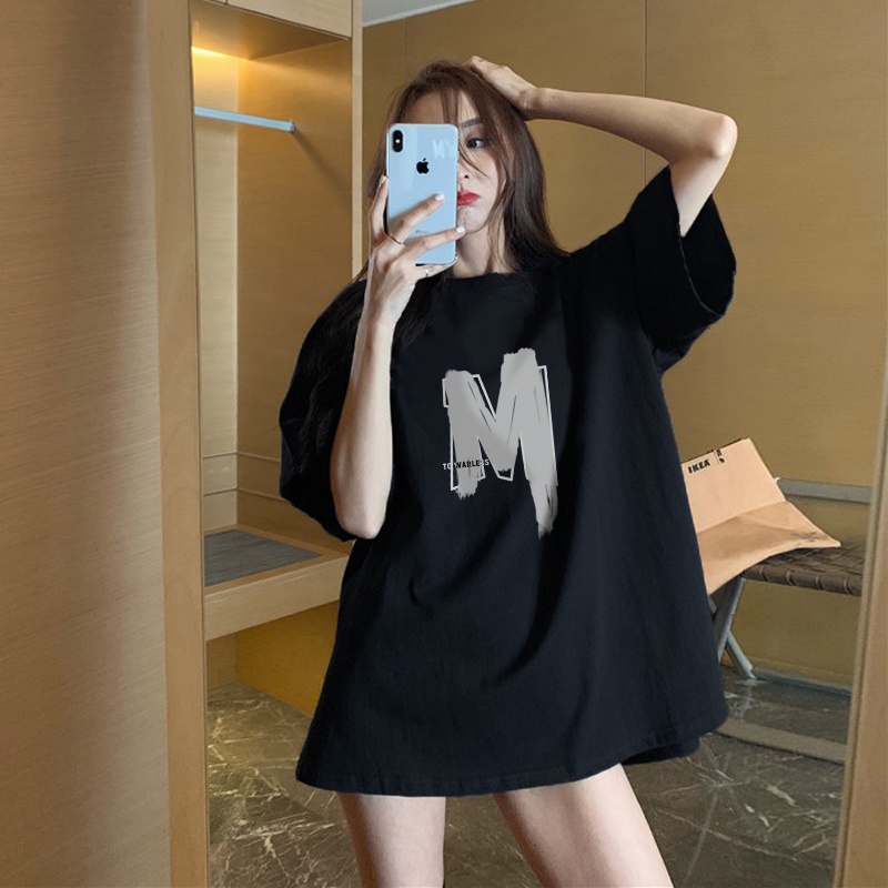 Áo thun NRVP 100% cotton tay ngắn thời trang plus size cho nam và nữ