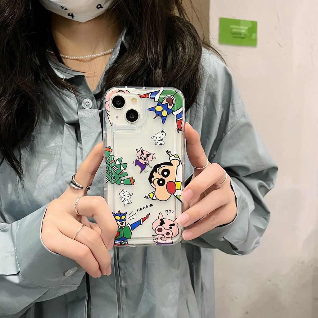 Ốp Điện Thoại TPU Silicone Mềm Trong Suốt Chống Sốc In Hình Cậu Bé Cho IPhone 14 13 11 12 Pro XS Max X XR 7 + 8 Plus