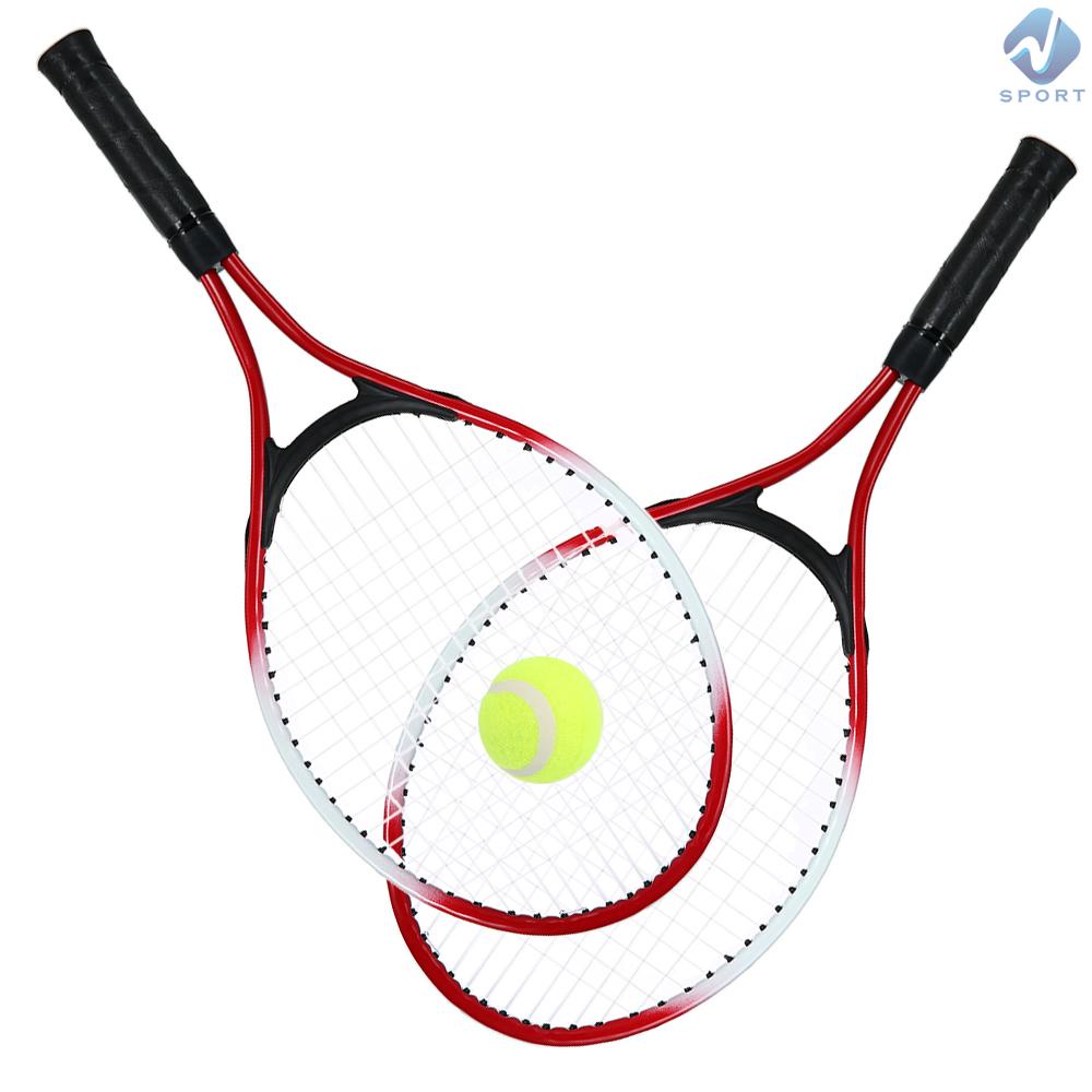 Set 2 Vợt Tennis Kèm 1 Quả Bóng Tennis Và Túi Đựng