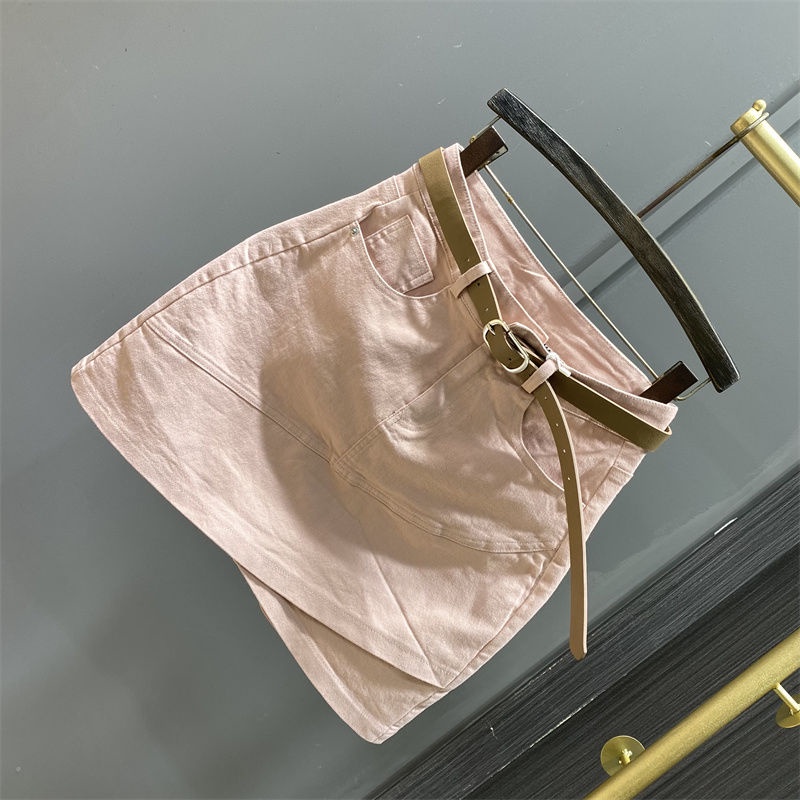 Chân Váy denim Chữ a Lưng Cao Phong Cách Mới Mùa Hè Cho Nữ