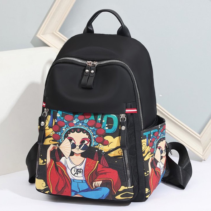 Ba Lô In Họa Tiết Thời Trang Dành Cho Nữ