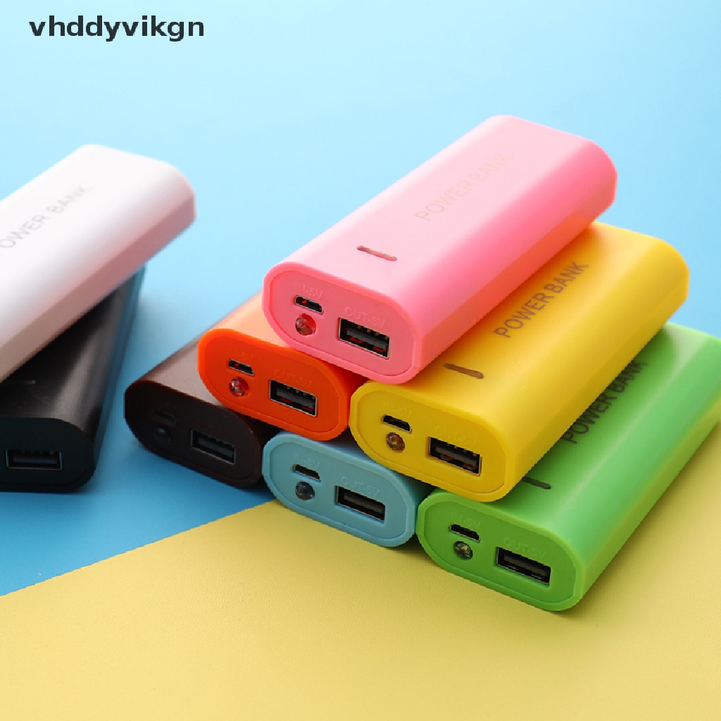 Hộp Sạc VHDD 5V 5600mAh 2X 18650 USB DIY