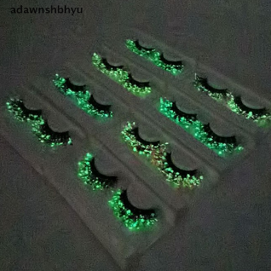 Lông Mi Giả Nhiều Màu Sắc Lấp Lánh adawnshbhyu