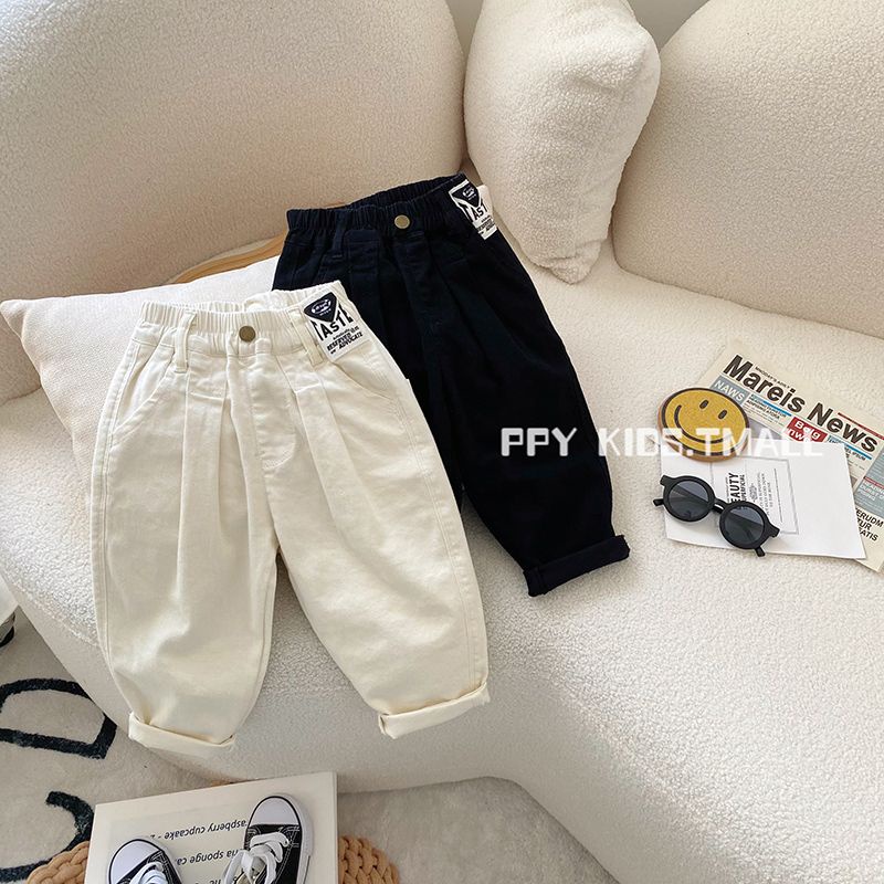 Quần Dài Mỏng Thoải Mái Phong Cách Hàn Quốc Thời Trang Xuân Thu Cho Bé Trai 30317