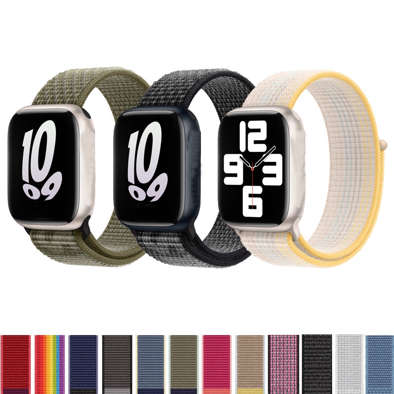 Dây Đeo Nylon Cho Đồng Hồ Thông Minh iwo 13 X8 T500 T55 T900 pro max watch i7 Series 8 S8 ultra 49mm