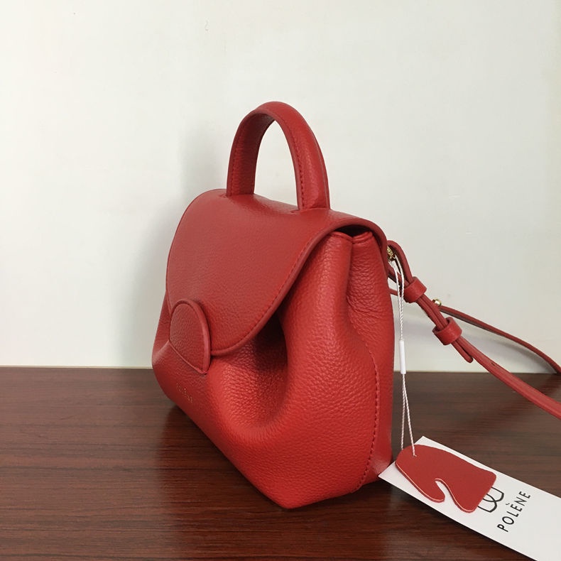 Túi Da Bò Đeo Chéo Một Bên Vai Kích Thước Nhỏ Mẫu Mới 2022 Niche Thiết Kế Cực Đầu Tiên Dành Cho Bạn Nữ