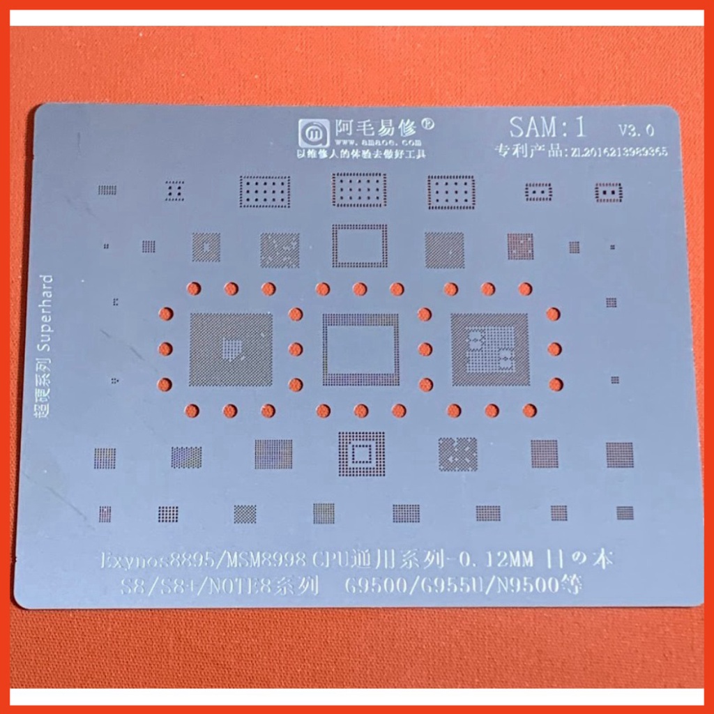 Vỉ làm chân Samsung Sam1 đến Sam17