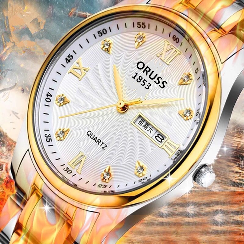 Đồng Hồ Nam Chính Hãng đồng nam Dây Thép Cao Cấp Có Lịch Ngày Kiểu Dáng Thời Trang Doanh Nhân Đẹp Giá Rẻ