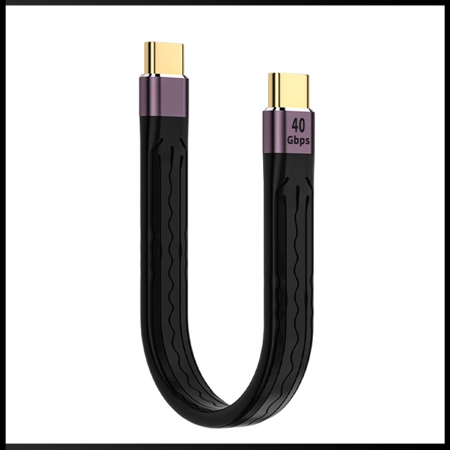 Cáp Sạc Nhanh Usb C 40gbps Chuyên Dụng Chất Lượng Cao