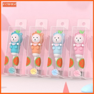 Bàn chải đánh răng cho trẻ em hoạt hình dễ thương | bàn chải đánh răng lông mềm cho trẻ 1-3-6 tuổi