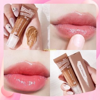 Tẩy da chết môi Heyxi Cafe coffeemoisturizung Lip Scrub giúp dưỡng ẩm và hồng môi heyxi