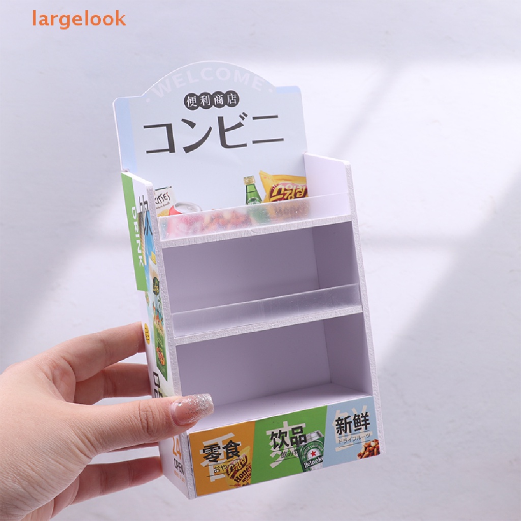 Mô Hình Tủ Trưng Bày Bánh Kem Tỉ Lệ 1: 12 Trang Trí Nhà Búp Bê