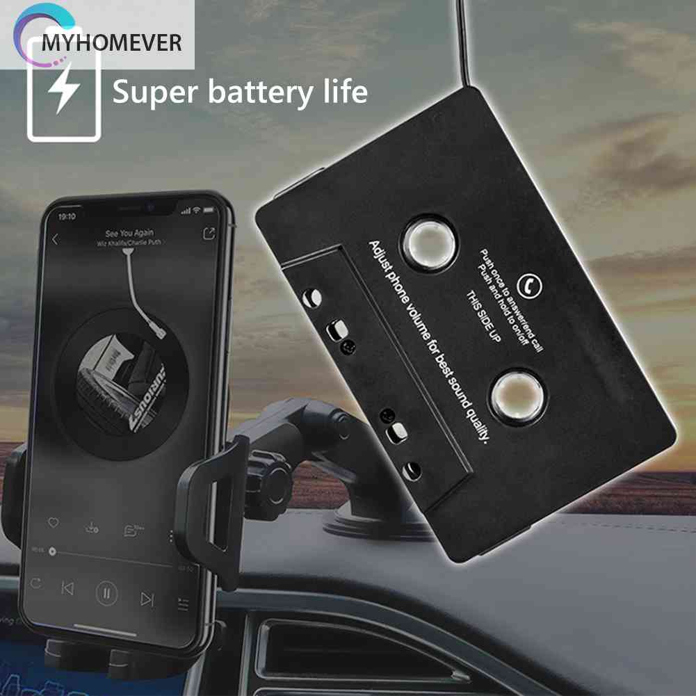 Bộ Chuyển Đổi Băng Cát Sét Âm Thanh Nổi Trên Xe Hơi Bluetooth MP3 SBC