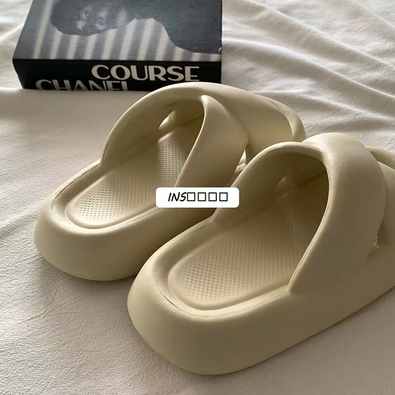 Dép Lê Đế Dày Mềm Mại Bằng EVA Màu Kẹo Thời Trang Dành Cho Bạn Nữ Mang Trong Nhà / Ngoài Trời