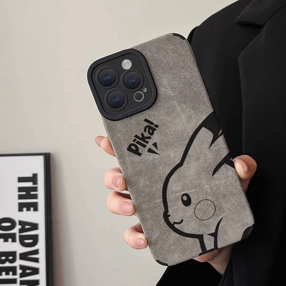 Ốp Điện Thoại Da Cừu Viền Silicon Dẻo Cho iPhone 11 12 13 14 Pro MAX 14Plus 11Pro 13Pro 7 8 Plus X XR XS MAX SE 2020