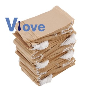 500 Pack Tea Filter Bags,Disposable Paper Tea Bag with Drawstring for Loose Leaf Tea,Coffee