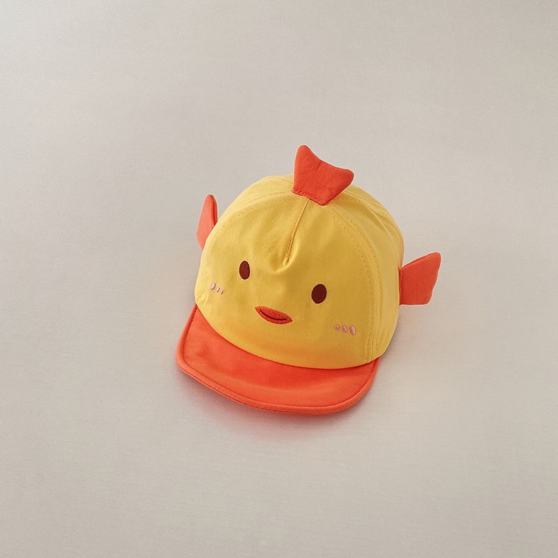 Mũ Lưỡi Trai Vành Mềm Họa Tiết Hoạt Hình Thời Trang Mùa Hè Cho Bé