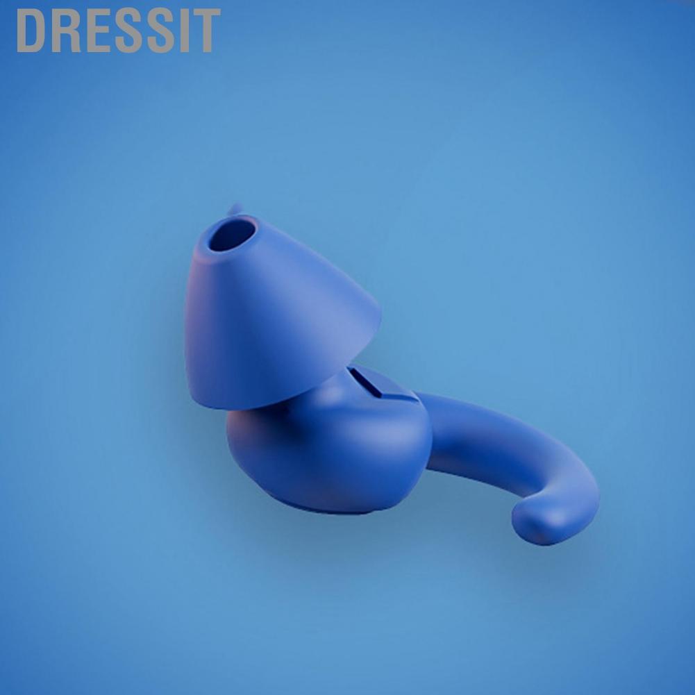 Dressit Soft Silicone Earplugs Waterproof Swimming Noise Reduction Ear Plugs for Sleep Sleeping Dormitory Hearing Protection 7th Generations