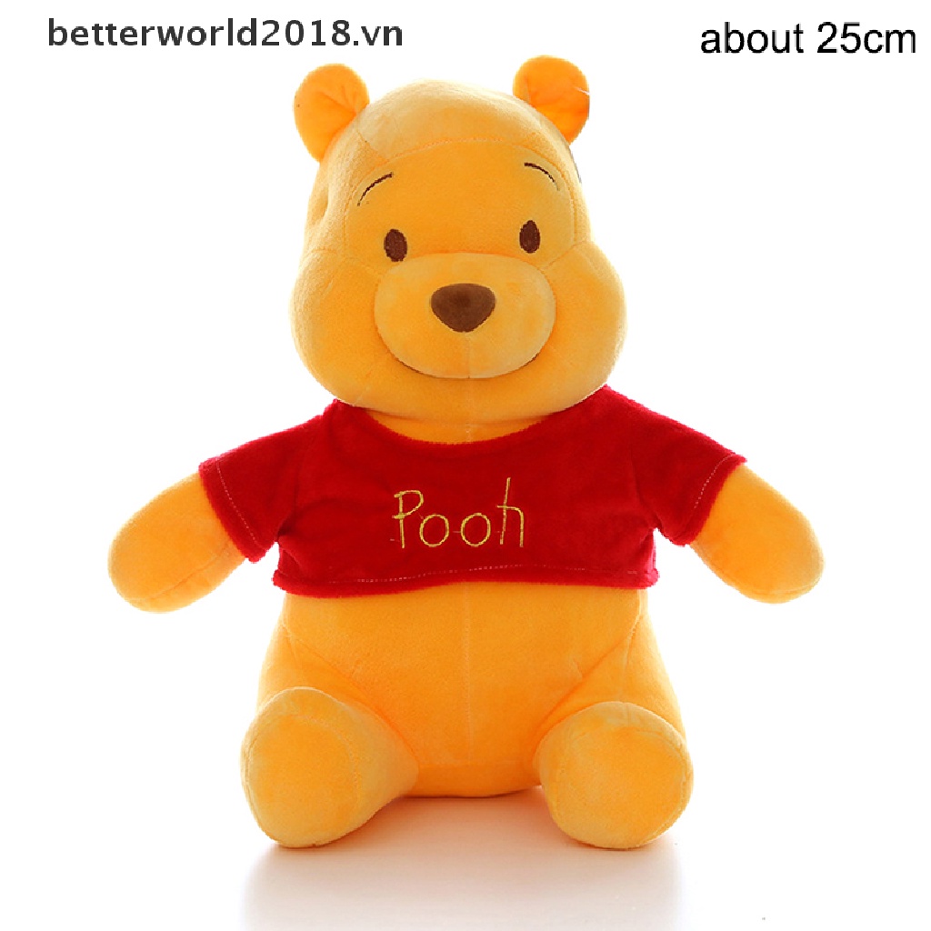 DISNEY 1 Chú Gấu Pooh Nhồi Bông Mềm Mại Đáng Yêu Thời Trang 2018