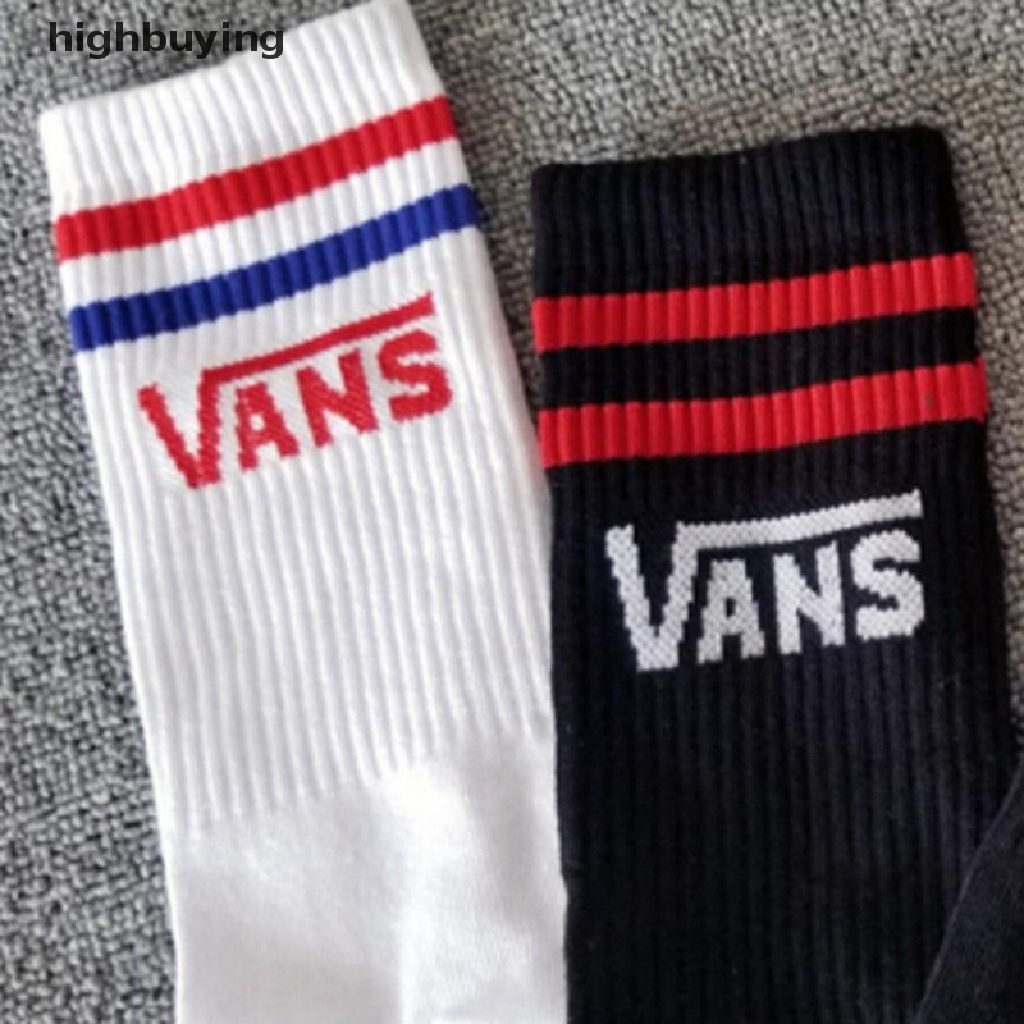 Vớ Cotton Mềm Mại In Chữ Phong Cách Thể Thao Cho Cặp Đôi