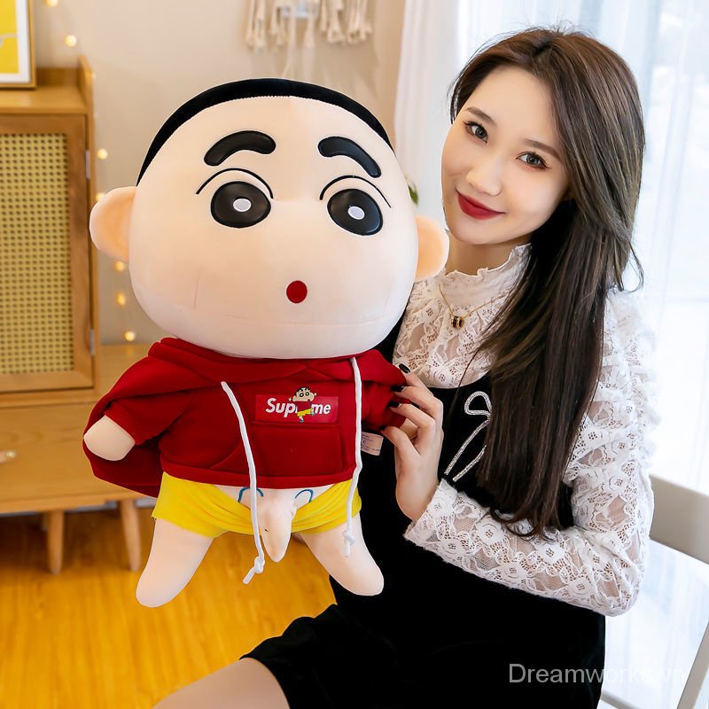 Thú Nhồi Bông Hình Cậu Bé Bút Chì Shin-Chan Dễ Thương đồ chơi cho bé gái bup bê cho bé gái gấu bông shin gấu bông shin chan shin bông toy station bông nhồi thú