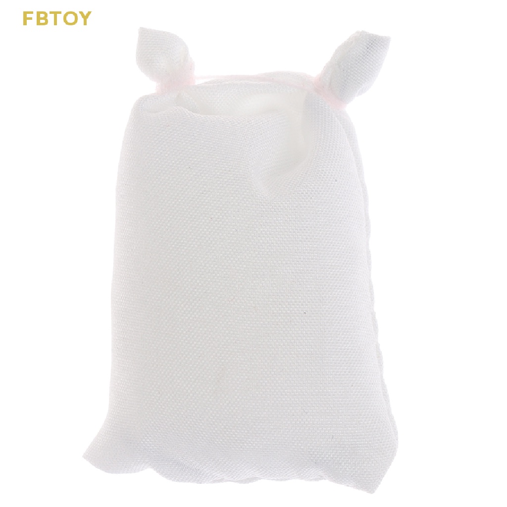 Túi Vải Đựng Đường / Muối Mini Tỉ Lệ 1: 12 Trang Trí Nhà Búp Bê