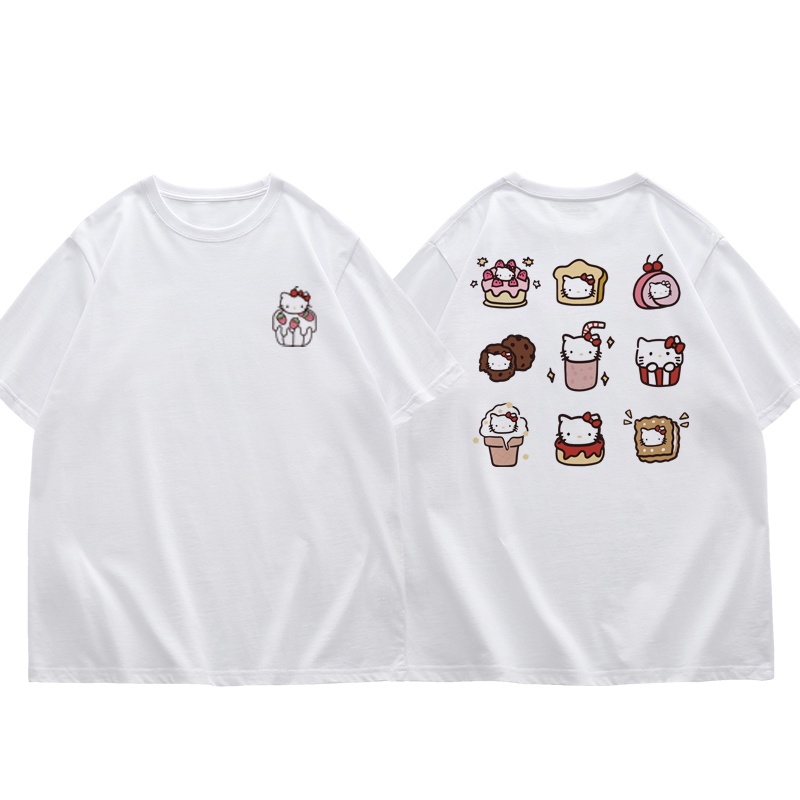 NRVP Áo Thun 100% Cotton Tay Ngắn In Họa Tiết Độc Đáo Phong Cách Hàn Quốc Cho Nữ