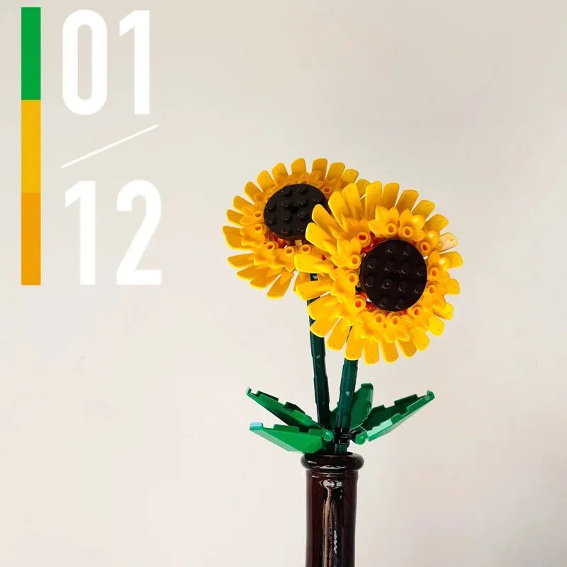 Bó Hoa Hướng Dương Nhân Tạo Dùng Làm Đồ Thủ Công DIY