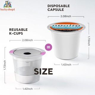 Reusable K Cup Coffee Filter Refillable Filter For Keurig 2.0 & 1.0 Coffee Maker