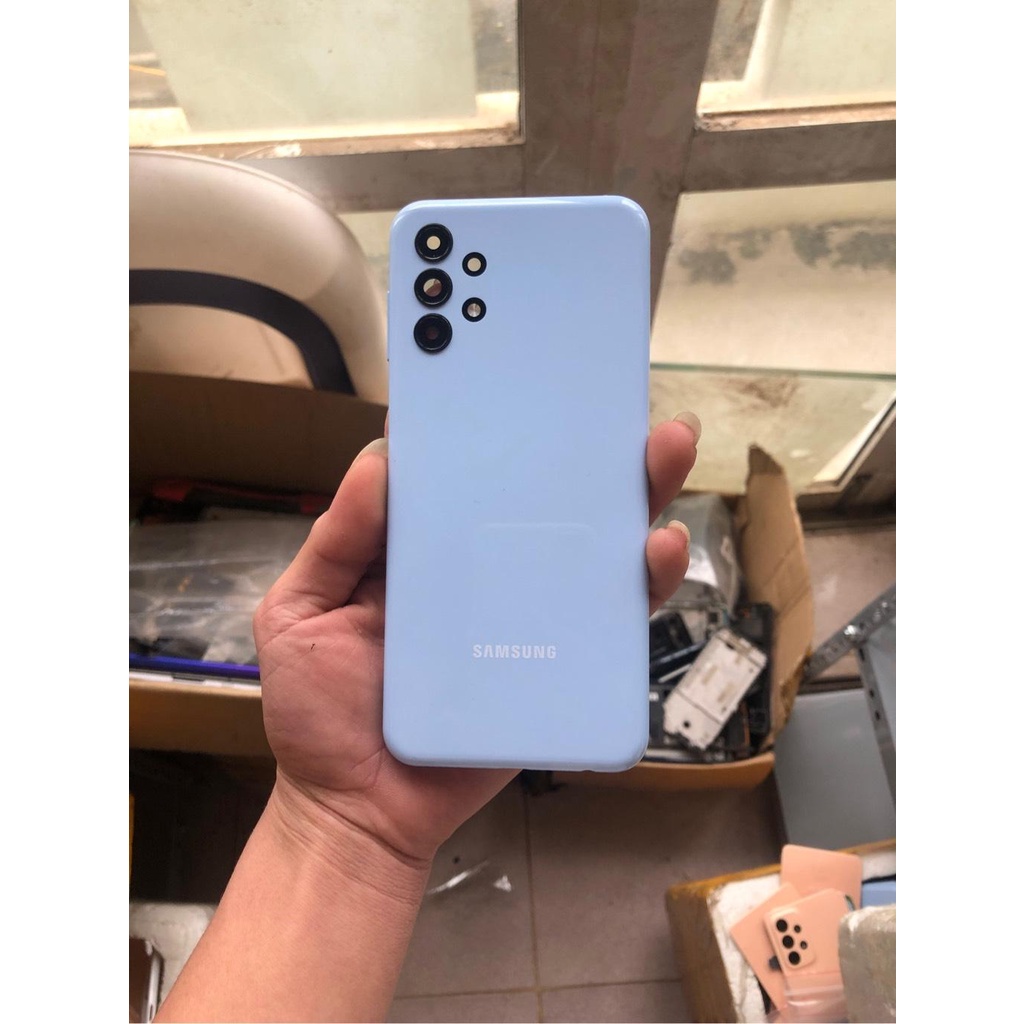 vỏ lưng sam sung a13 5G-xanh dương