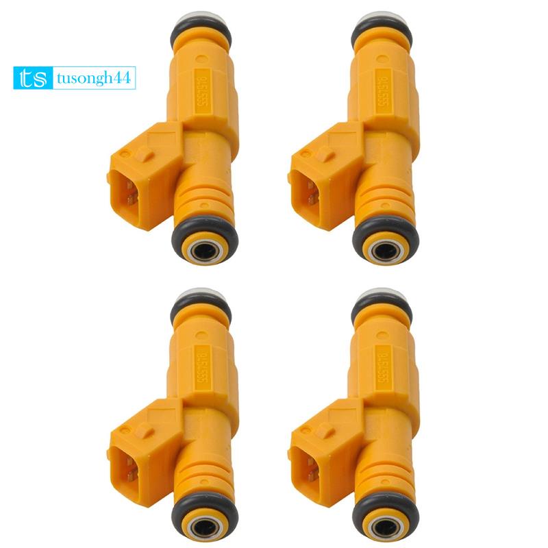 4Pcs 0280155746 Fuel Injector for Jeep Cherokee Dodge Volvo Flow Matched Car Accessories Fuel Injector Nozzle Sets
