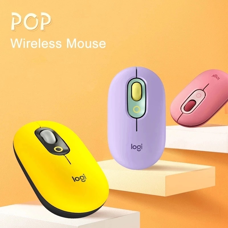 Chuột Bluetooth Không Dây Chơi Game 24h Logitech POP