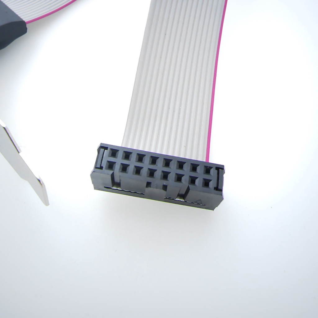 Dây Cáp Nối Dài Chuyển Đổi VGA 2.54mm 16Pin Female Sang 15Pin GPU Dài 20cm