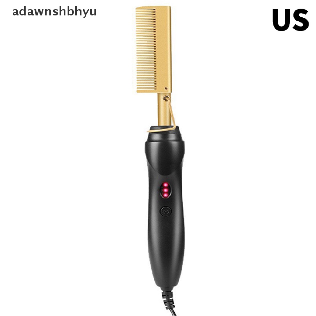 Adawnshbhyu Lược Điện Chải Tóc Khô Và Ướt Bằng Đồng Tiện Dụng Cho Gia Đình VN