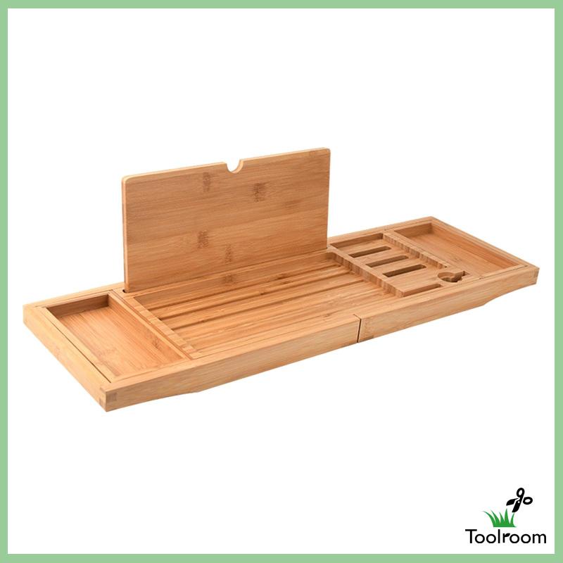 Khay Gỗ Tự Nhiên Đựng Xà Phòng / Điện Thoại 23.62 '' - 34.25 ''