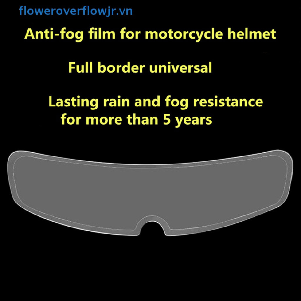 Phim Dán Bảo Vệ Mũ Bảo Hiểm Chống Sương Mù Thông Dụng Cho Xe Máy