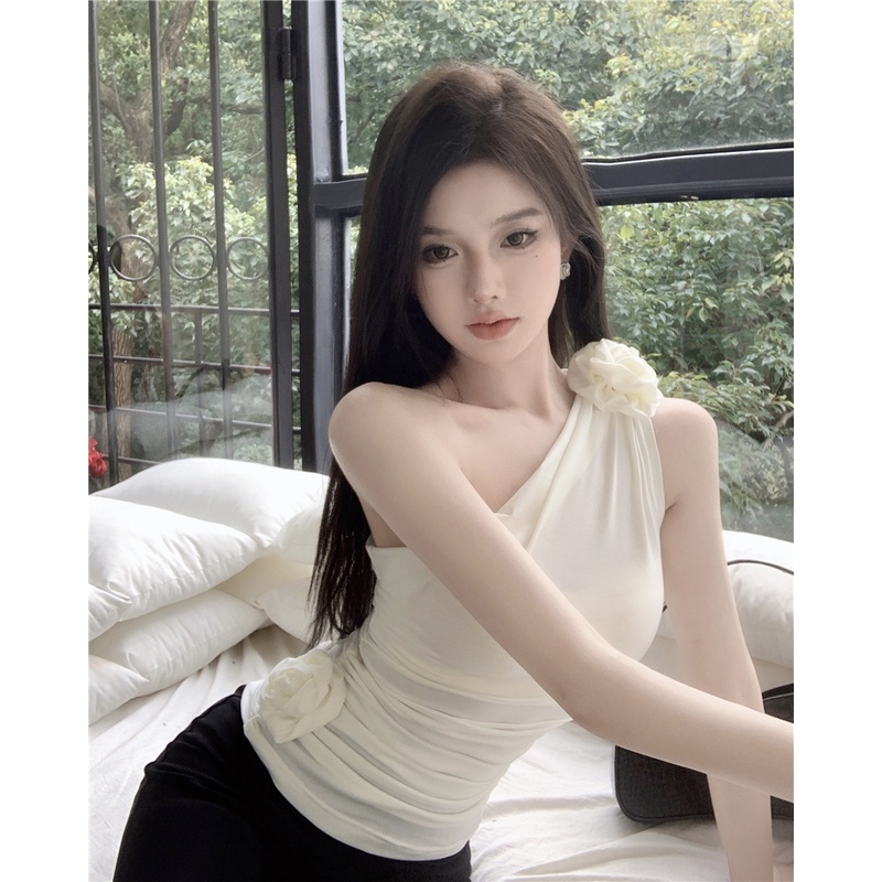 Áo Hai Dây Dáng Ôm Thiết Kế Thời Trang Cho Nữ