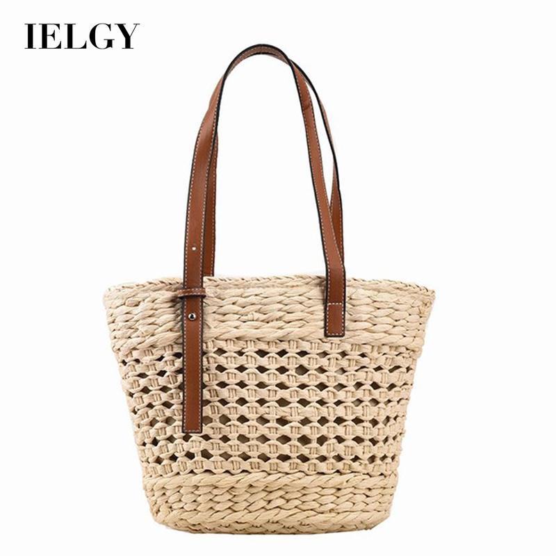 Túi Xách Đan Rơm Phong Cách Pháp Thời Trang Cho Nữ