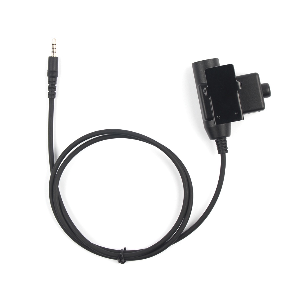 Bộ Chuyển Đổi Tai Nghe radio U94 PTT Giắc Cắm 3.5mm Cho iPhone Samsung HTC