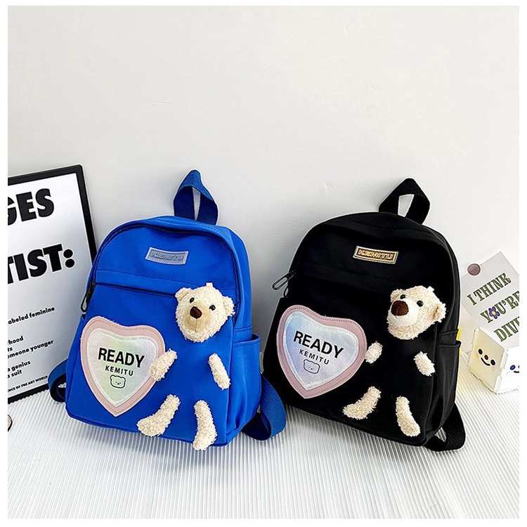 Bololo Ba Lô Đeo Vai Kiểu Hoạt Hình Gấu Đáng Yêu Cho Bé