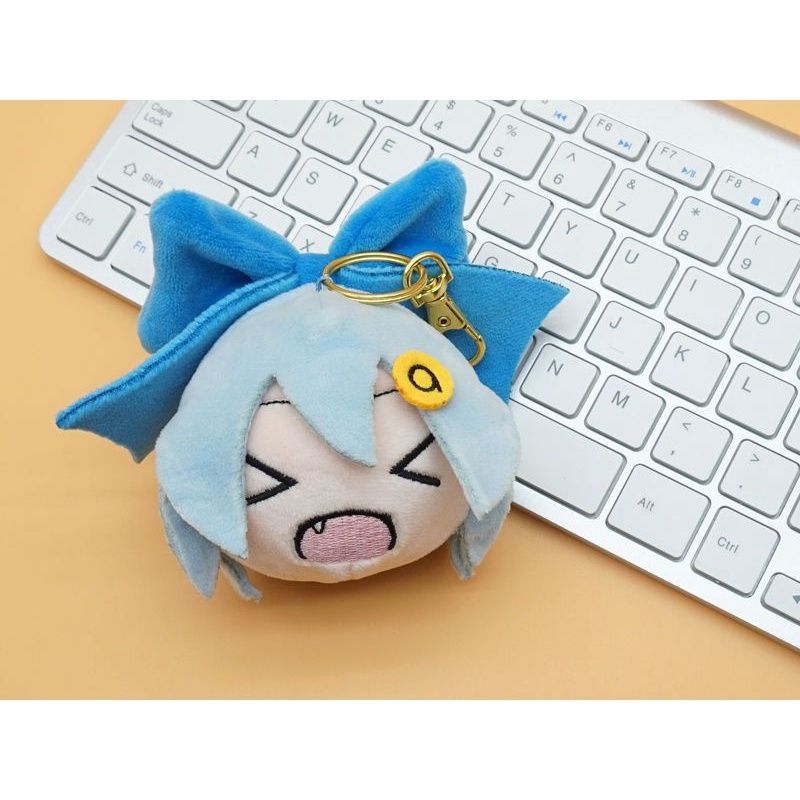 TouHou Fumo móc khoá Đồ Chơi Bóp Nén Đàn Hồi Hình Thú Nhồi Bông Dễ Thương Cirno Sekibanki