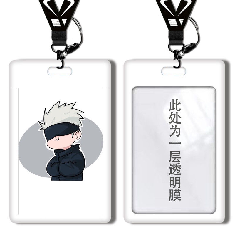 Vỏ Bọc Bảo Vệ Thẻ ID Họa Tiết Hoạt Hình Anime Jujutsu Kaisen