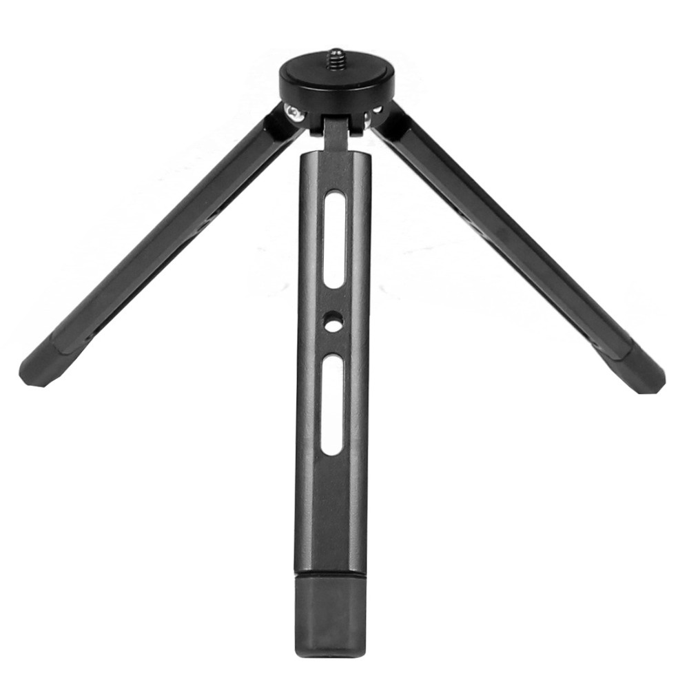 Giá Đỡ Ba Chân Mini Bằng Hợp Kim Nhôm Kèm Ốc Vít 1 / 4 '' inch Chuyên Dụng Dành Cho Camera DSLR