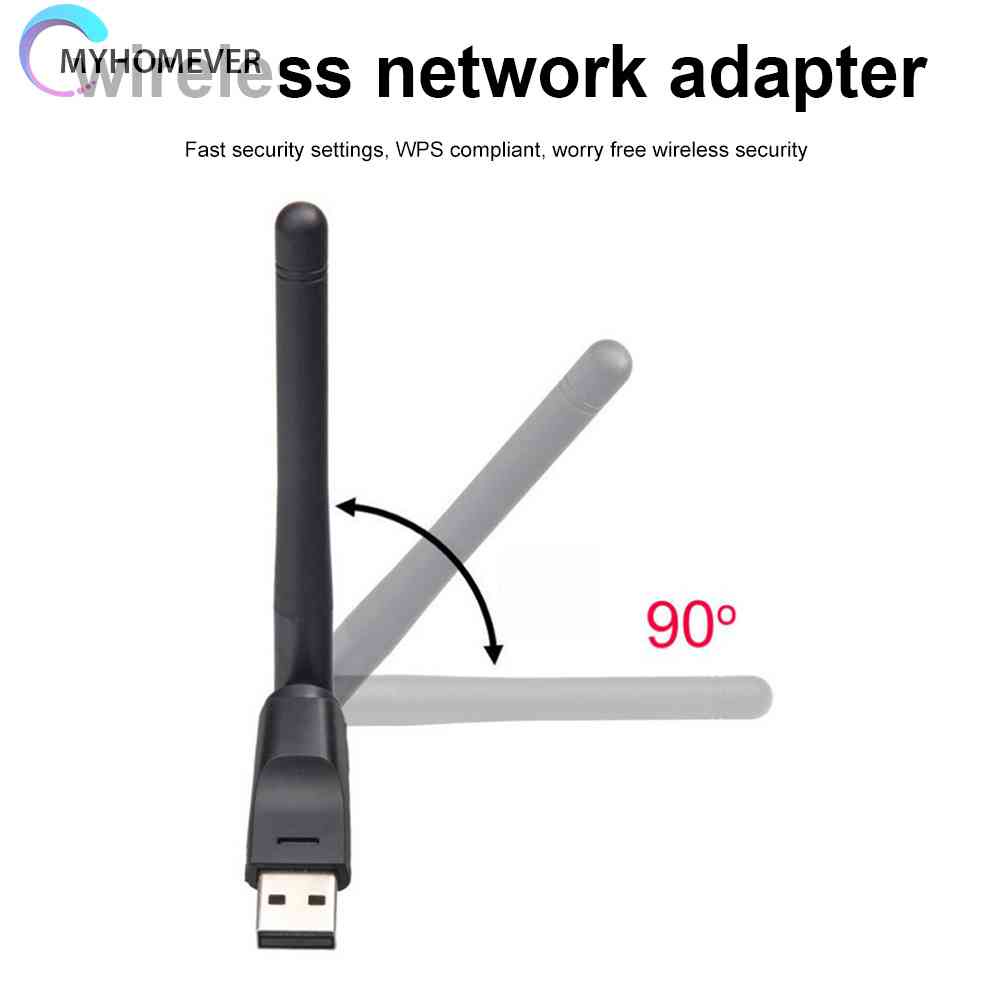 Thẻ Mạng Không Dây 150Mbps 2.4GHz USB Cho PC Laptop